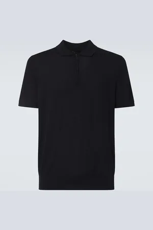 Loro Piana Polo in lana con zip