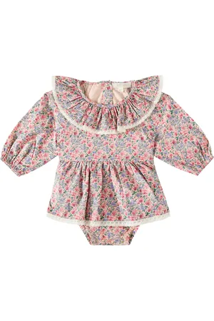 Louise Misha Baby - Abito India in cotone con stampa