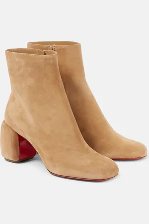 Christian Louboutin Stivaletti Minny Booty 70 in suede