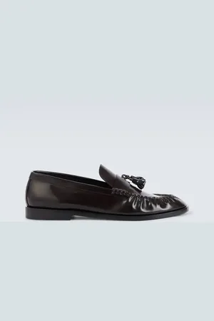 The Row Mocassini Classic in pelle