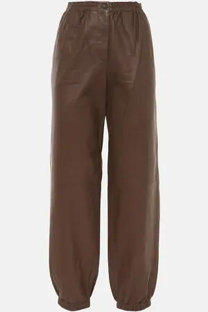 Joseph Pantaloni sportivi in pelle