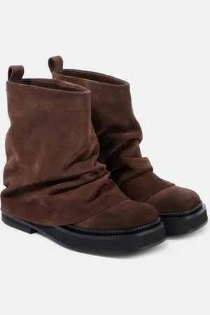 The Attico Stivaletti Mini Robin in suede