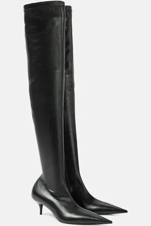Balenciaga Stivali cuissardes Avenue in pelle
