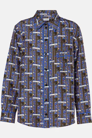 Burberry Camicia in seta con stampa