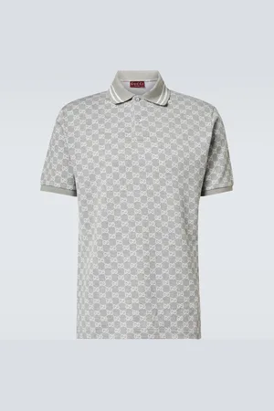 Gucci Polo in cotone piquet GG
