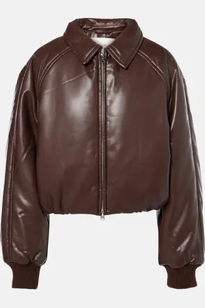 AGOLDE X Shoreditch - Bomber Ski Club Tate in similpelle