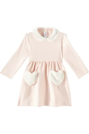 Il gufo Baby - Abito in misto cotone