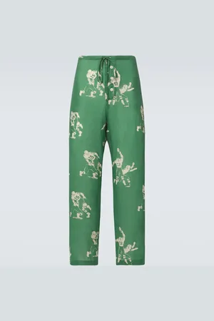 BODE Pantaloni pigiama Football in lino