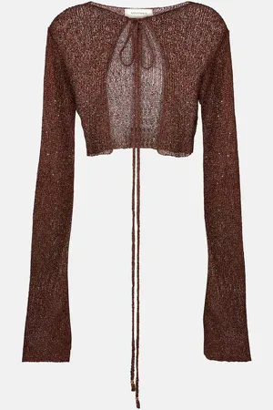 Bananhot Cardigan Alma in maglia con paillettes
