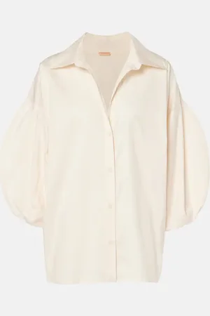 JOHANNA ORTIZ Blusa in popeline di misto cotone
