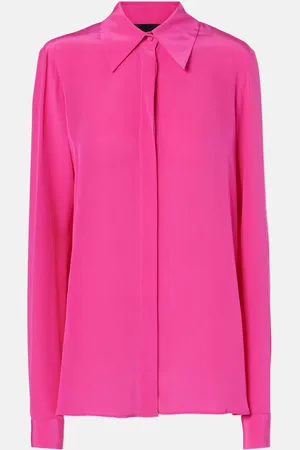 Costarellos Camicia Keltie in seta crepe de chine