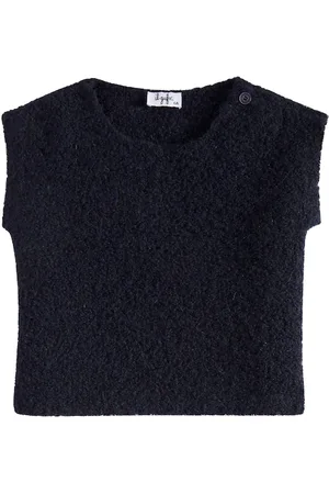 Il gufo Gilet in misto alpaca