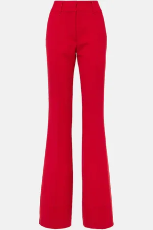 GABRIELA HEARST Pantaloni flared in lana