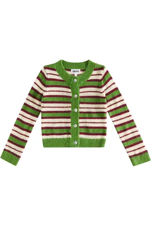 Molo Cardigan Geraldine a righe