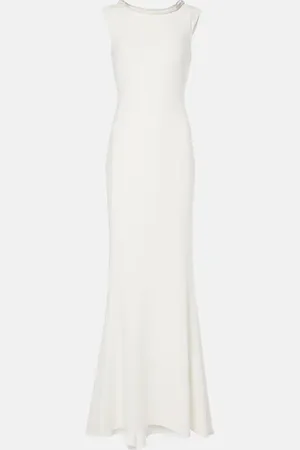 Max Mara Bridal - Abito lungo Corsica in cady
