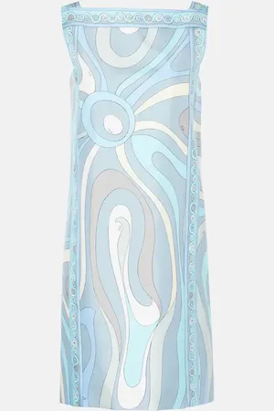 Puccini Abito corto Marmo in twill di seta
