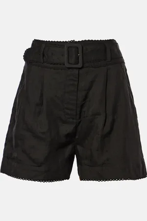 VERONICA BEARD Shorts Hobbes in ramia a vita alta