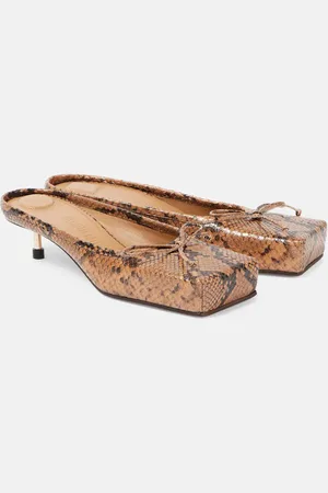 Jacquemus Mules in pelle stampata