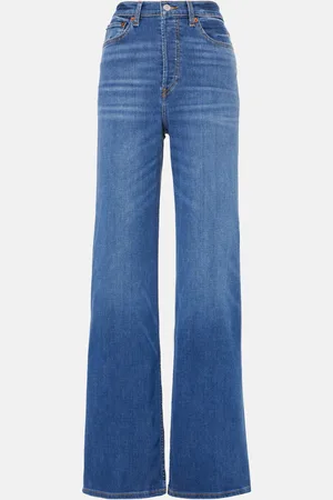 RE/DONE Jeans a gamba larga ‘70s a vita alta