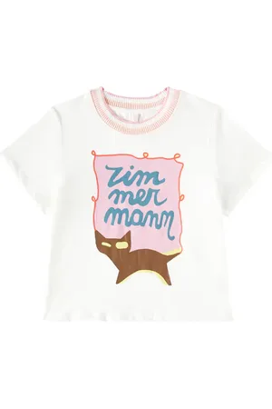 ZIMMERMANN T-shirt Wylie in jersey di cotone