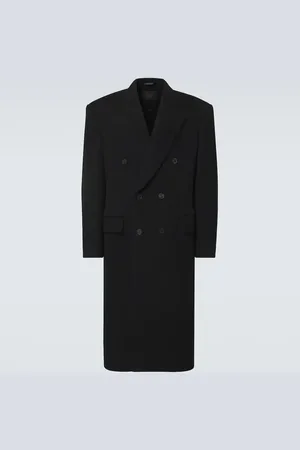 Balenciaga Soprabito doppiopetto in cashmere e lana