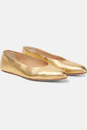 GABRIELA HEARST Ballerine Andre in pelle metallizzata