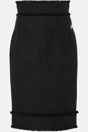 Dolce & Gabbana Gonna a tubino in tweed di misto lana