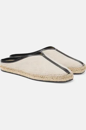 Totême Mules The Espadrille con pelle