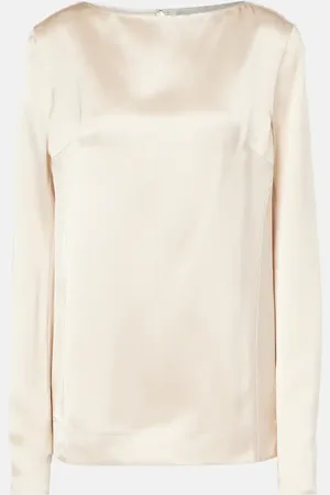 Totême Top in raso