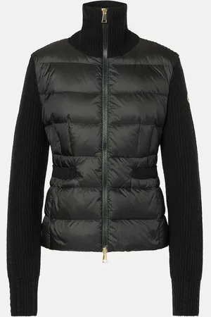 Moncler Giacca in lana con imbottitura