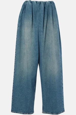 Maison Margiela Jeans a gamba larga