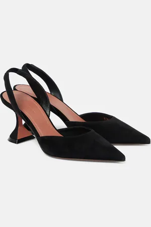 Amina Muaddi Pumps slingback Holly 70 in suede