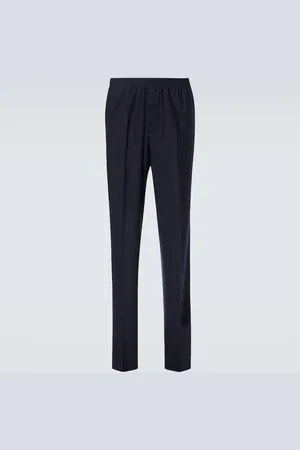 Loro Piana Pantaloni regular Jan in lana e cashmere
