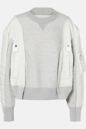 SACAI Felpa in misto cotone