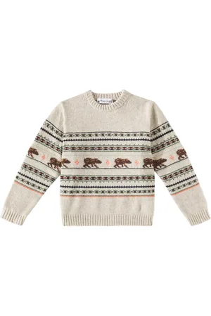 BONPOINT Pullover Grande in jacquard di lana