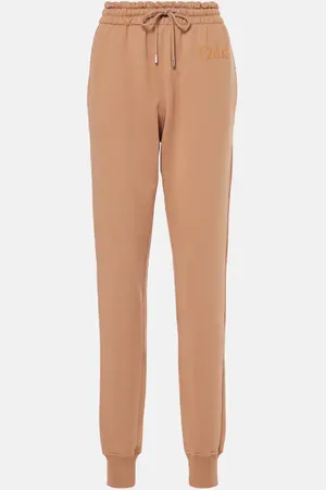 Chloé Chloé Pantaloni sportivi in cotone