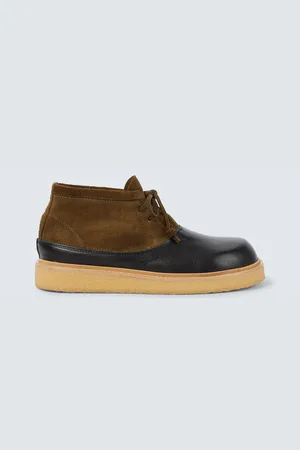 Marni Anfibi Patchy in suede