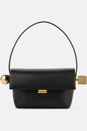 Jacquemus Borsa a spalla Rond Carré in pelle