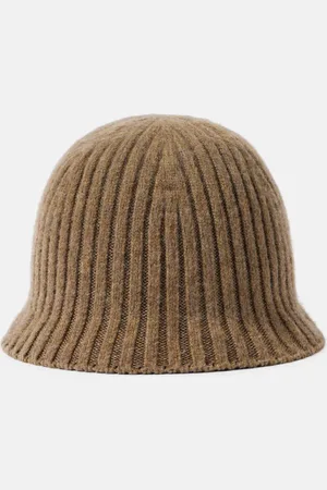 Loro Piana Berretto in misto cashmere a coste