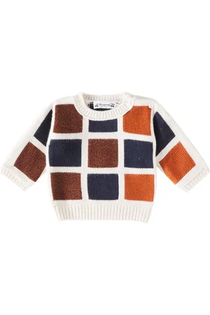 BONPOINT Pullover Gallen in lana color-block