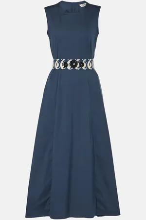 Max Mara Abito midi Preston in popeline di misto cotone