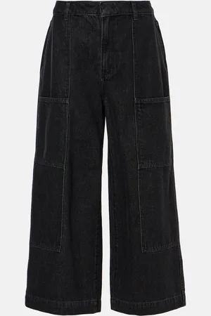 Vince Jeans cropped a gamba larga