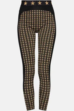 Goldbergh Pantaloni da sci Celeste con stampa