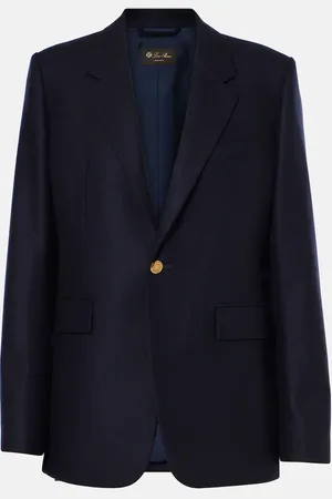 Loro Piana Giacca Hellen in flanella di cashmere