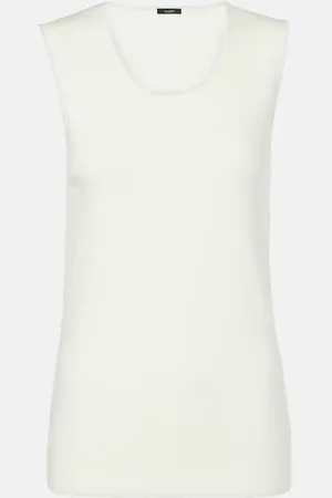 Joseph Tank top in misto seta