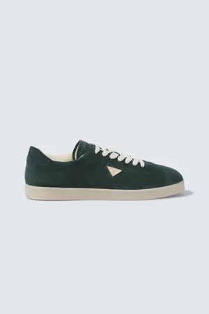 Prada Sneakers Lane in suede con logo