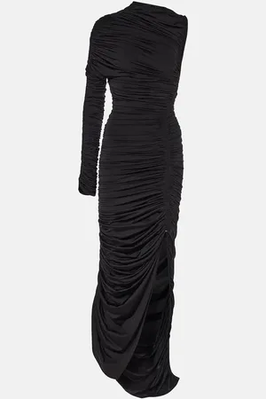 MUGLER Abito midi asimmetrico