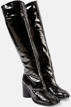 Maison Margiela Stivali Tabi in vernice