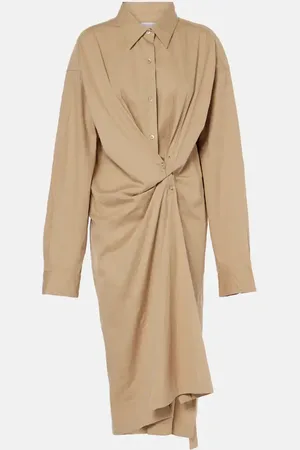 DRIES VAN NOTEN Abito chemisier in cotone