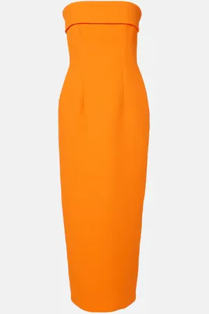 EMILIA WICKSTEAD Abito midi Keeley in crêpe